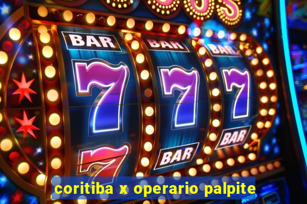 coritiba x operario palpite