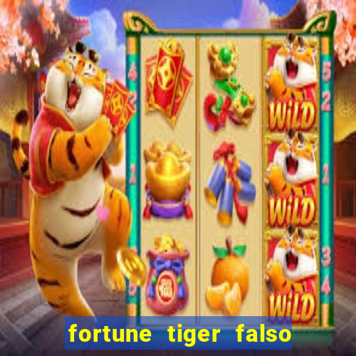 fortune tiger falso para brincar