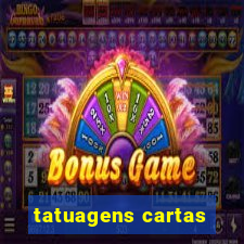 tatuagens cartas