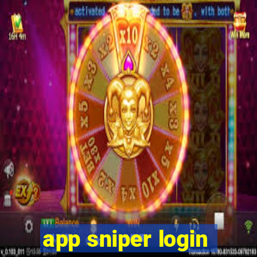 app sniper login