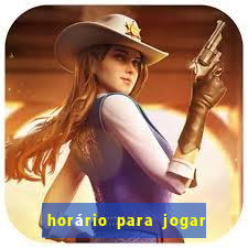 horário para jogar no fortune tiger