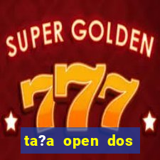 ta?a open dos estados unidos