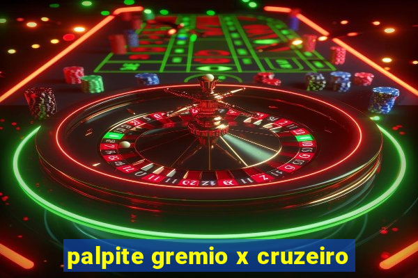 palpite gremio x cruzeiro