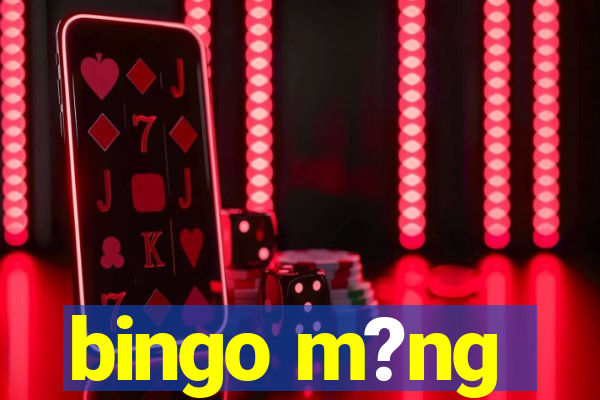 bingo m?ng