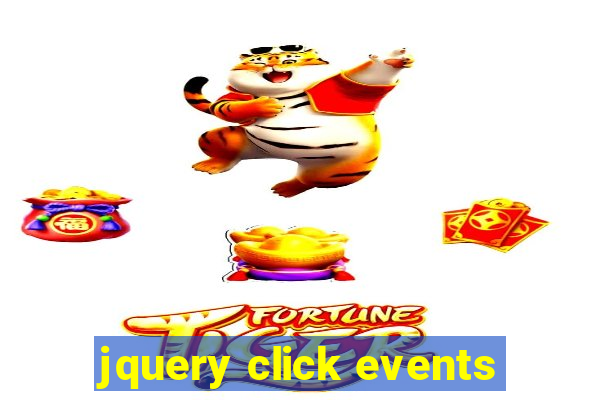 jquery click events