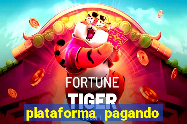 plataforma pagando bonus no cadastro