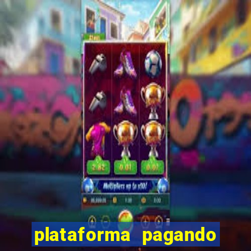 plataforma pagando bonus no cadastro