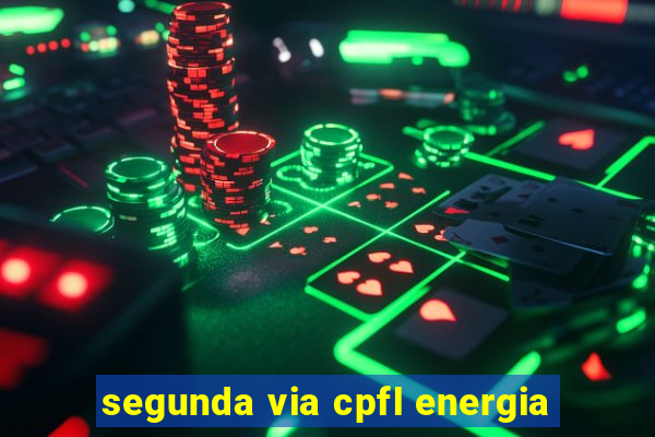 segunda via cpfl energia