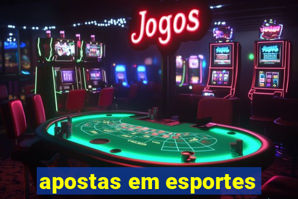 apostas em esportes