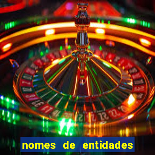 nomes de entidades do mal