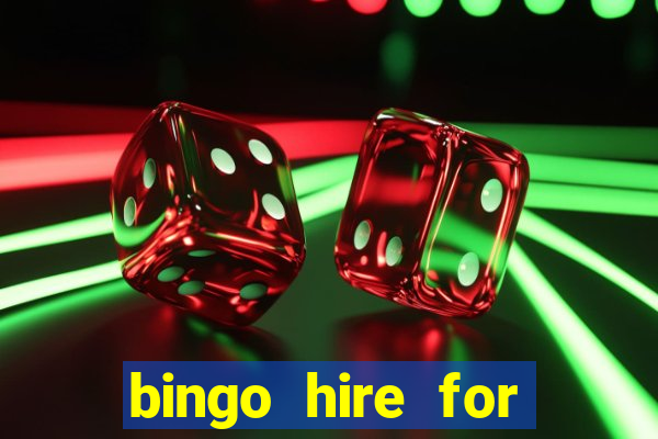 bingo hire for parties leigh