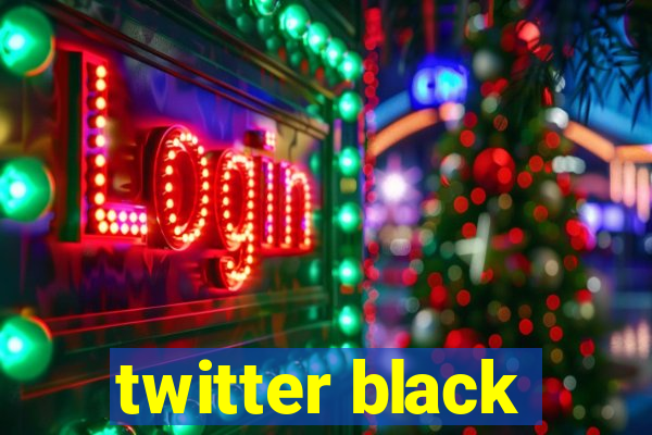 twitter black