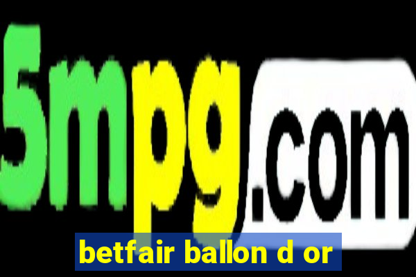 betfair ballon d or