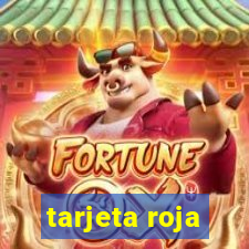 tarjeta roja