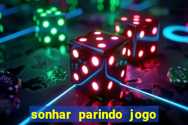 sonhar parindo jogo do bicho