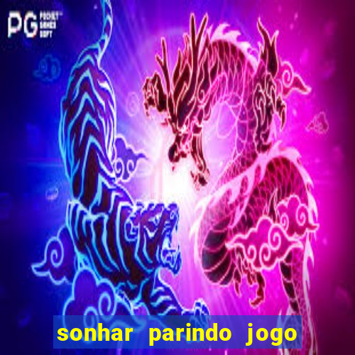 sonhar parindo jogo do bicho