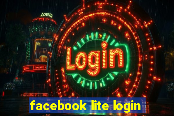 facebook lite login