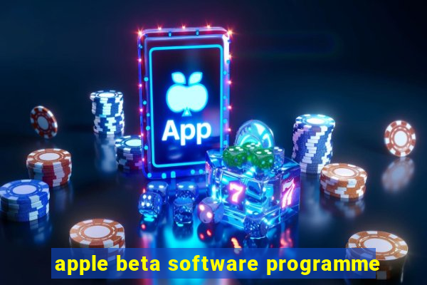 apple beta software programme