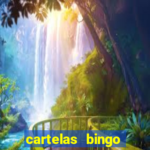 cartelas bingo imprimir gratis