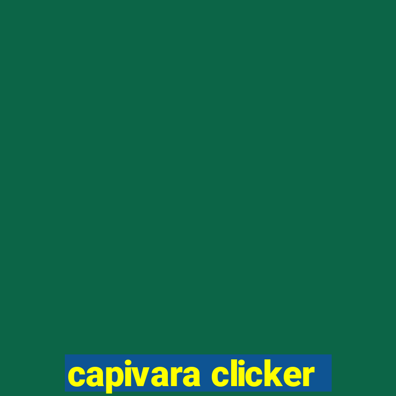 capivara clicker