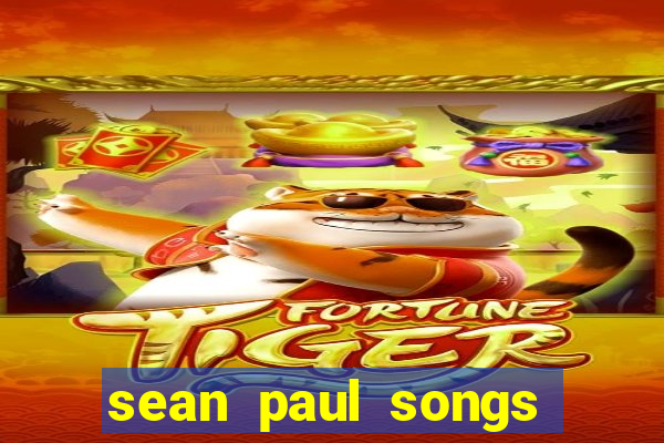 sean paul songs get busy