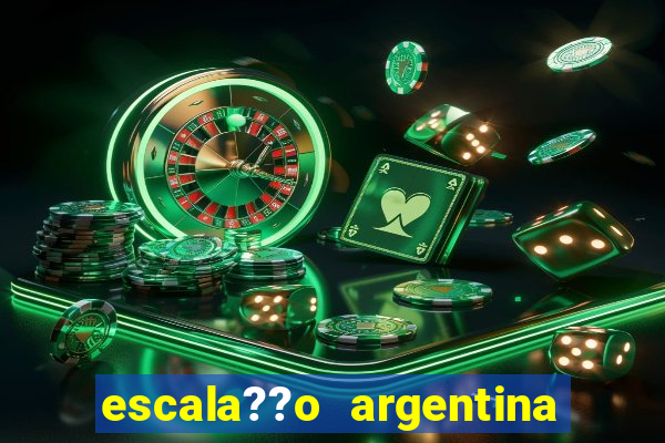 escala??o argentina x colombia