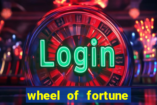 wheel of fortune slot machine