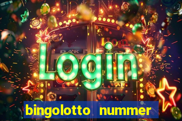 bingolotto nummer ettans bingo