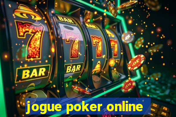 jogue poker online