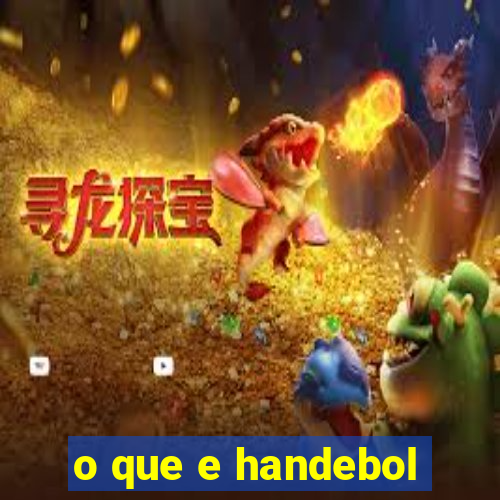 o que e handebol