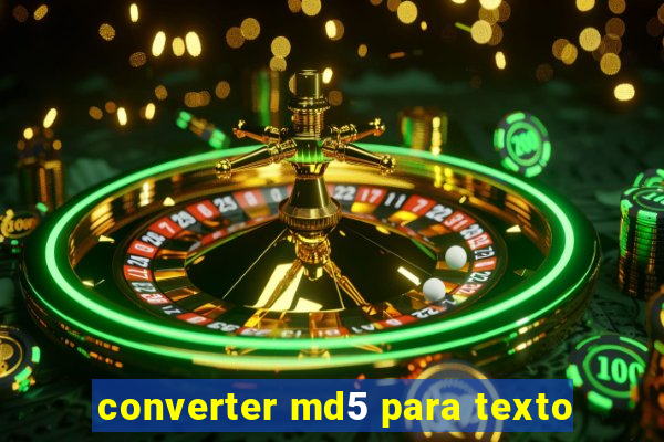 converter md5 para texto