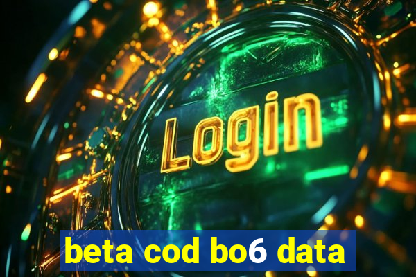 beta cod bo6 data