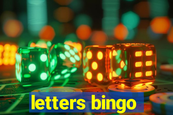 letters bingo