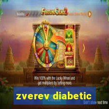 zverev diabetic