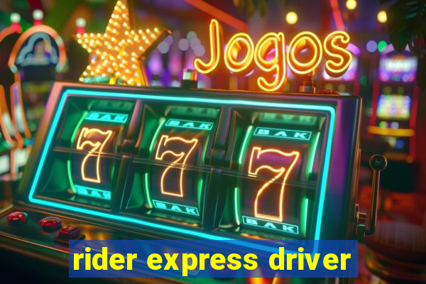 rider express driver