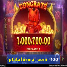 plataforma com 100 de bonus