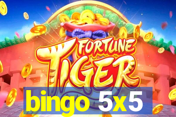 bingo 5x5