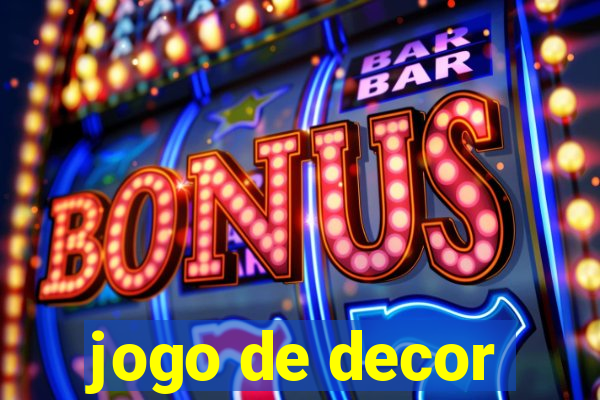 jogo de decor