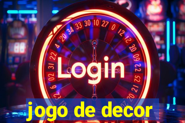 jogo de decor