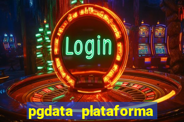 pgdata plataforma de jogos