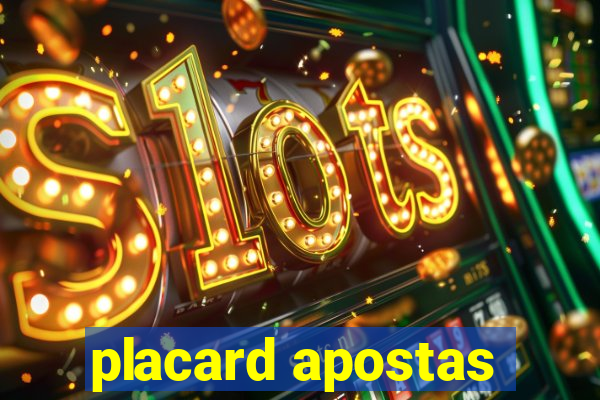 placard apostas