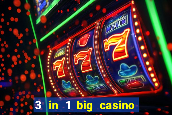 3 in 1 big casino game set