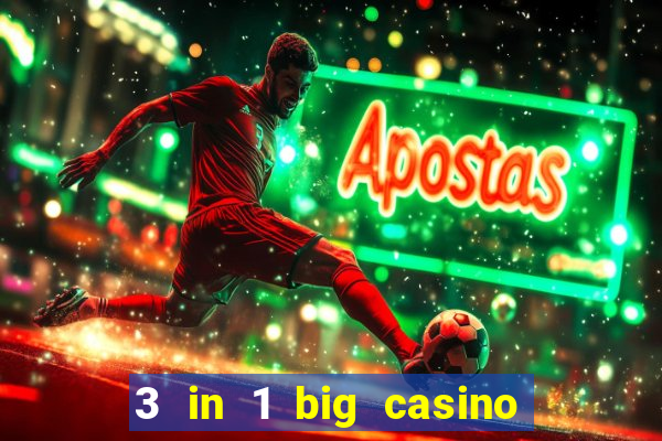 3 in 1 big casino game set