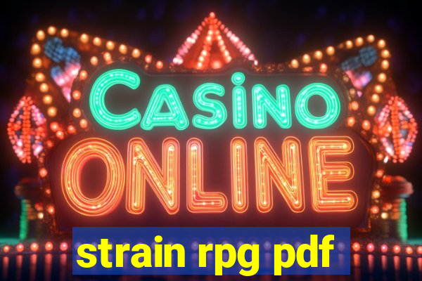 strain rpg pdf