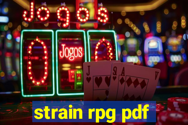 strain rpg pdf