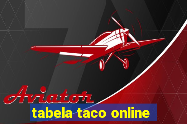 tabela taco online