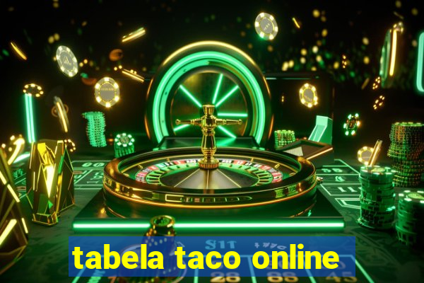 tabela taco online