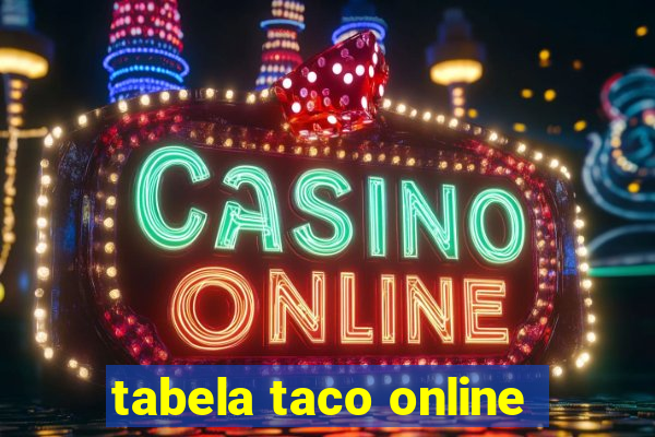 tabela taco online