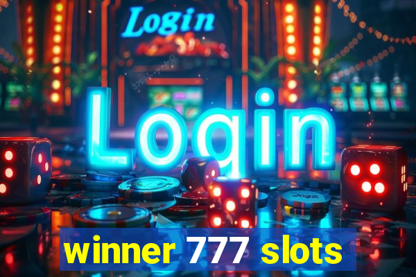 winner 777 slots