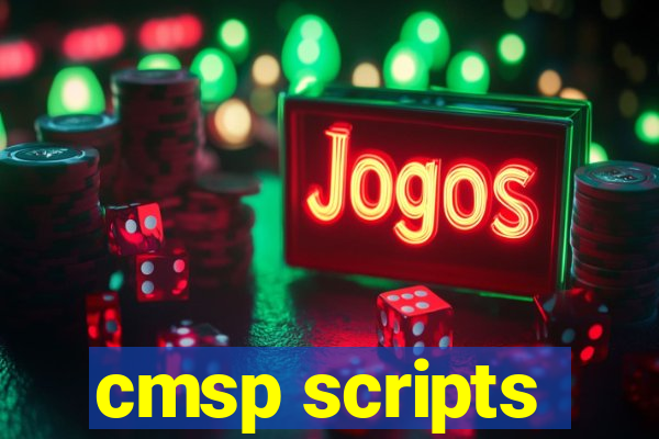 cmsp scripts